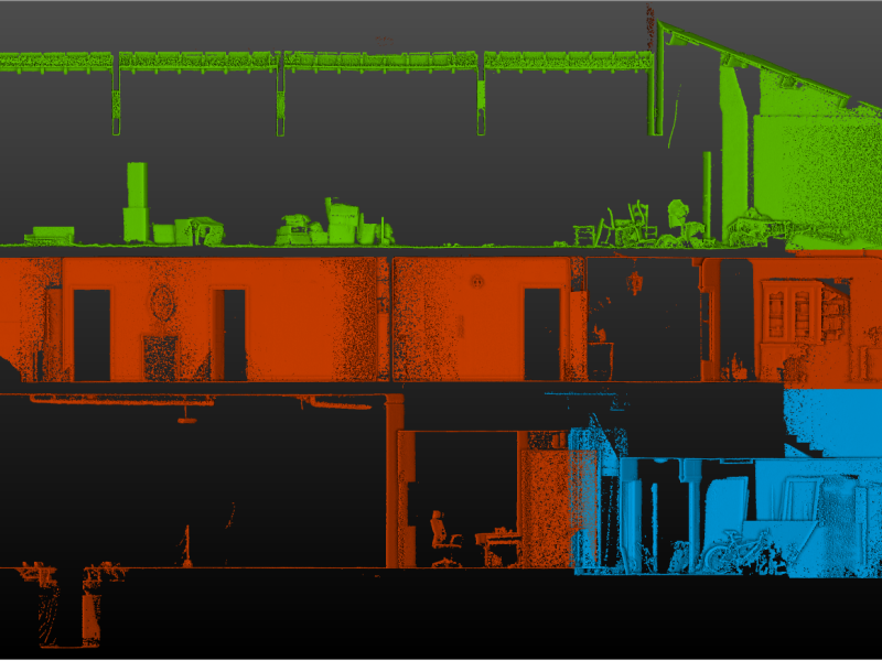 releve-scanner-3d-coupe_2-batiment erp-habitation-port_saint_louis-arg3d